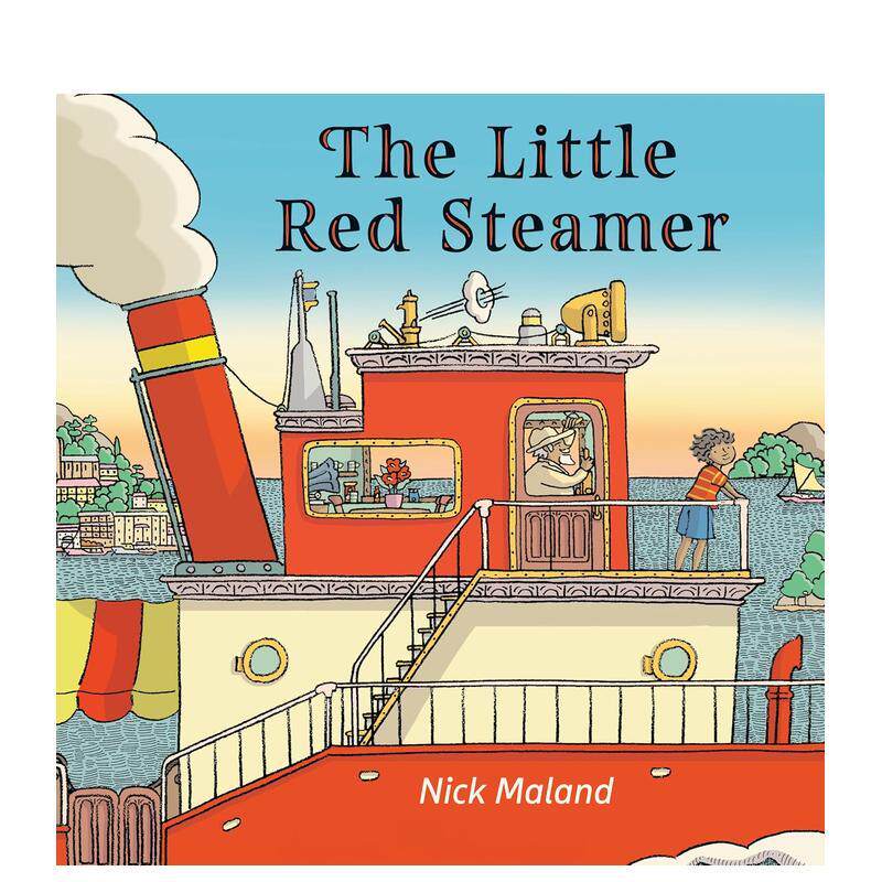 【预售】红色小蒸汽船 The Little Red Steamer 原版英文儿童绘本 善本图书