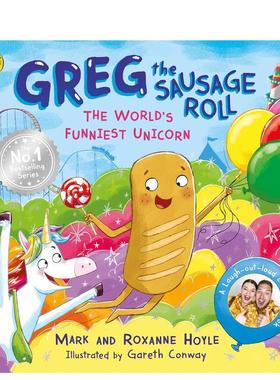 【预售】香肠卷格雷格：世界上搞笑独角兽 Greg the Sausage Roll: The World’s Funniest Unicorn 原版英文儿童绘本 善本图书