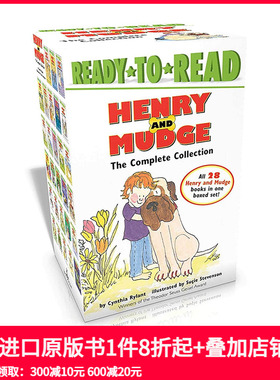 【预售】Henry and Mudge Complete Collection 亨利和马奇套装1-28