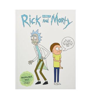 Morty 英文生活 艺术设定集 Rick Art 瑞克和莫蒂 The 原版 and 现货