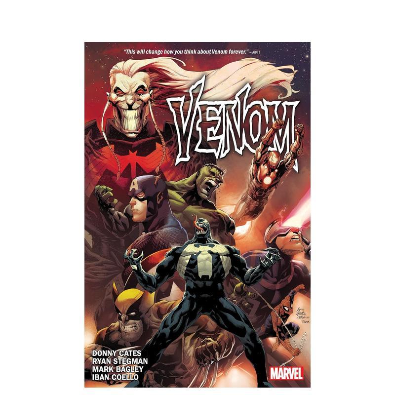 【预售】英文漫画 毒液：凯茨和斯泰格曼 Venomnibus by Cates & Stegman 原版进口书籍 Marvel Comics 善本图书