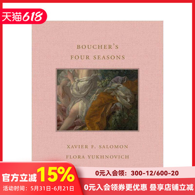 【预售】布歇的四季 Boucher's Four Seasons 原版英文艺术画册画集 善本图书