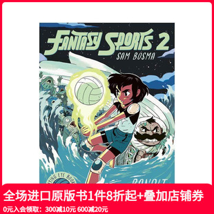 卷2 英文儿童漫画 原版 Bandit 预售 梦幻体育 Sports Fantasy Bay No.2 Barbel The