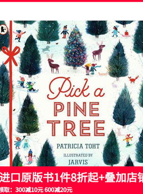 【预售】选棵圣诞树吧 Pick a Pine Tree 原版英文儿童绘本 善本图书