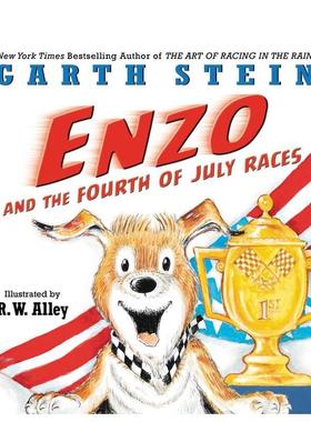 【现货】恩佐和7月4日的比赛 Enzo and the Fourth of July Races 原版英文儿童绘本