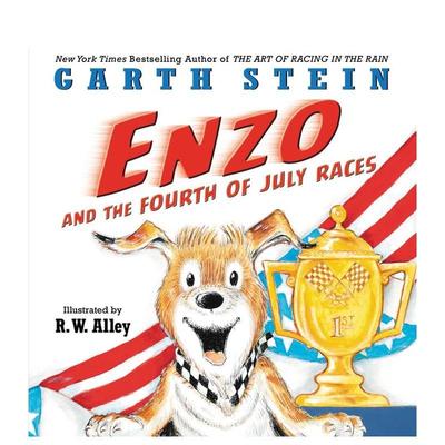 【现货】恩佐和7月4日的比赛 Enzo and the Fourth of July Races 原版英文儿童绘本