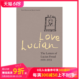 书信：1939 英文原版 Love 1954 Letters Freud The Lucian 卢西安·弗洛伊德 现货 善本图书 进口艺术画册画集