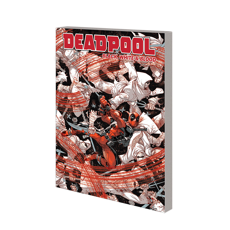 【预售】英文原版漫画 死侍：黑、白、血 Deadpool: Black, White & Blood 正版进口书籍 善本图书 Marvel