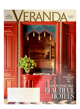 【现货】Veranda Magazine走廊 2022年06期 11-12月刊 英文原版期刊室内设计杂志