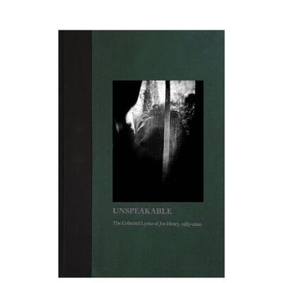 【预售】【歌词书】Joe Henry（1985–2020）：无可言状 Unspeakable –原版英文音乐 善本图书