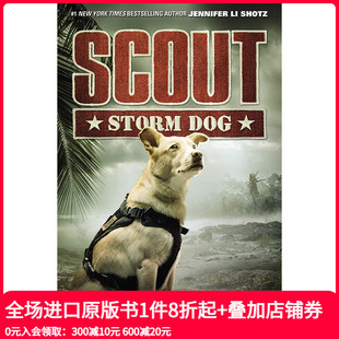 图书籍进口正版 儿童分阶阅读 Storm 风暴 狗 童子军 Scout Dog Shotz 英文原版 现货