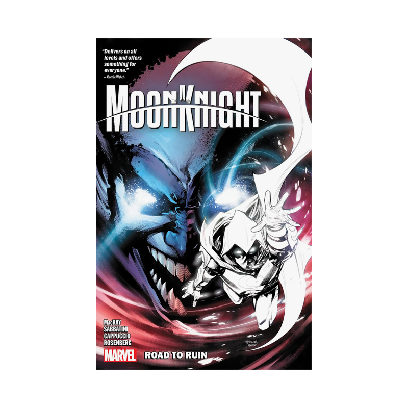 【预售】月光骑士 4：毁灭之路 MOON KNIGHT VOL. 4: ROAD TO RUIN原版英文漫画善本图书