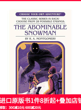 【现货】神秘的雪人 The Abominable Snowman 原版英文儿童章节书