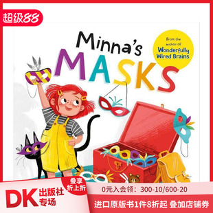 面具 Wonderfully 现货 米娜 Masks 英文 神经多样性人士所拥有 奇妙连线故事 Stories Wired 非凡能力 原版 Minna