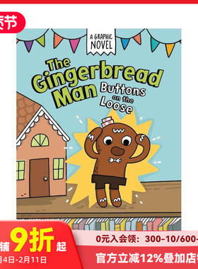 【预售】姜饼人：松动的按钮 The Gingerbread Man: Buttons on th