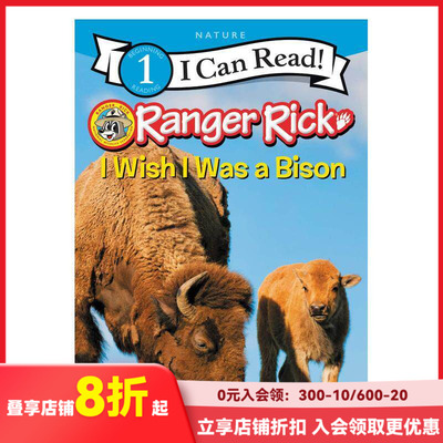 【现货】瑞克:我希望我是一头野牛 Ranger Rick: I Wish I Was a Bison 原版英文儿童分阶阅读