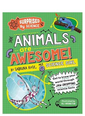【现货】【科学惊奇录】动物超能图鉴（精装） 【Surprised by Science】Animals are Awesome! 原版英文儿童绘本 善本图书