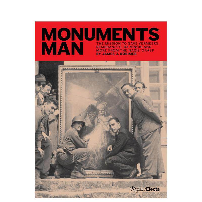 【预售】古迹卫士 Monuments Man 原版英文艺术画册画集