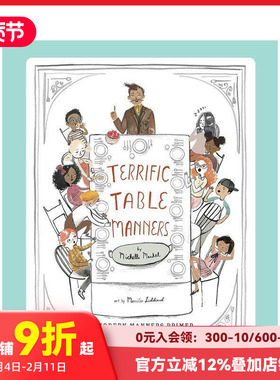 【预售】了不起的餐桌礼仪Terrific Table Manners 6-8岁少儿品格培