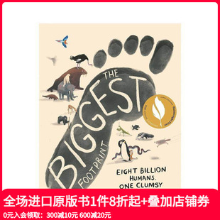 The 大脚印 Biggest Footprint 英文青少年读物 原版 现货