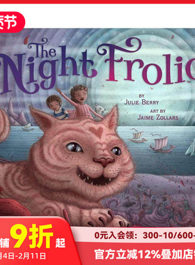 【预售】夜晚的嬉戏 The Night Frolic 原版英文儿童绘本 善本图书