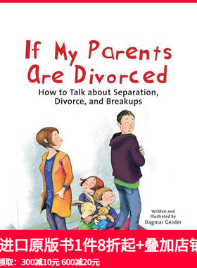 【预售】如果我父母离婚了 If My Parents Are Divorced 原版英文儿