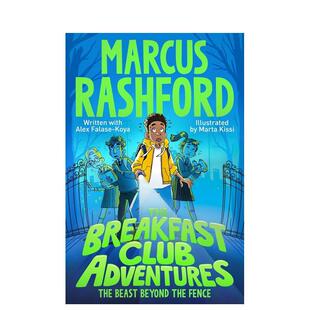 【预售】早餐俱乐部历险记1：围栏外的怪兽 The Breakfast Club Adventures，1 原版英文儿童章节书 体育与休闲幽默类书榜首