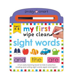 【预售】我的第一本擦擦书：常用词 My First Wipe Clean Sight Wo