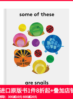 【预售】看看哪些是蜗牛 Some of These Are Snails 进口原版英文儿