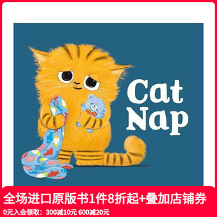 Cat 猫咪午睡 Nap 原版 善本图书 英文儿童绘本 现货
