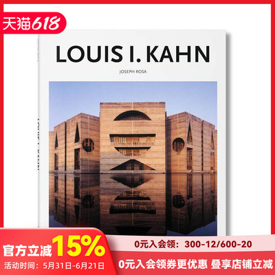 【现货】刘易斯·伊西多尔·卡恩 【Basic Architecture】Louis Isidore Kahn 原版英文建筑设计