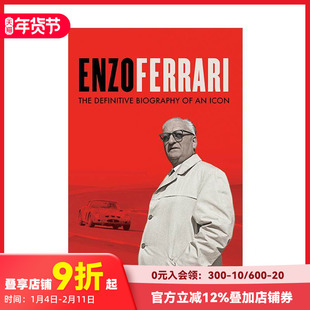 【现货】恩佐·法拉利 Enzo Ferrari 原版英文文学传记 善本图书