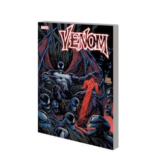 【预售】毒液 卷6:黑焰之王 Venom By Donny Cates Vol. 6: King In Black 原版英文漫画书 漫威Marvel 善本图书