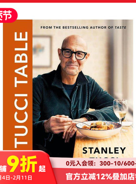 【预售】图奇的餐桌 The Tucci Table 原版英文餐饮生活美食 善本图书