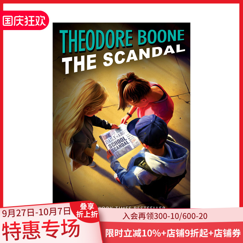 【现货】Theo Boone 6 Scandal西奥·布恩的丑闻 英文原版儿童故事阅读