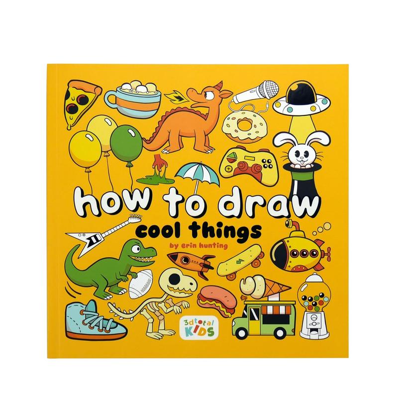 【现货】如何画很酷的东西 How to Draw Cool Things 原版英文艺术图片