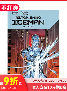 【预售】英文漫画 超凡冰人：寒冷 Astonishing Iceman: Out Cold