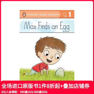 Finds Egg 英文原版 Max 马克斯找到了一个蛋 图书籍进 预售