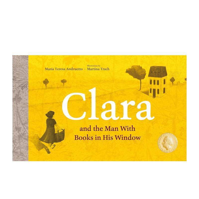 【现货】克拉拉与窗中书影人 安徒生奖得主Maria Teresa Andruetto Clara  原版英文儿童绘本