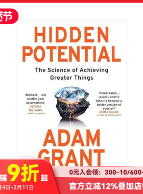 【现货】隐藏的潜力：实现更大成就的科学 Hidden Potential: The Science of Achieving Greater Things 原版英文 善本图书