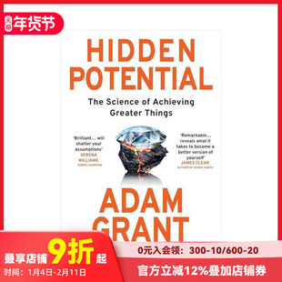 【现货】隐藏的潜力：实现更大成就的科学 Hidden Potential: The Science of Achieving Greater Things 原版英文 善本图书