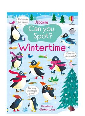 【预售】你能找到吗？冬日时光 Can You Spot? Wintertime 原版英文儿童趣味 善本图书