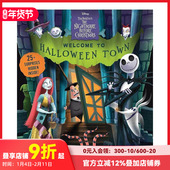 预售 翻翻书Disney 迪士尼 蒂姆·波顿 圣诞夜惊魂 Tim Burton