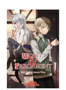【预售】狼与辛香料 卷8 轻小说 Wolf & Parchment: New Theory Spice & Wolf 支仓冻砂 奇幻恋爱治愈 原版英文文学小说