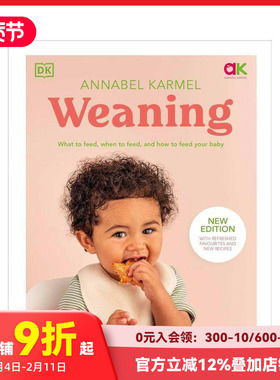 【预售】断奶： 喂养什么、何时喂养以及如何喂养宝宝 Weaning 原版英文社会科学 善本图书