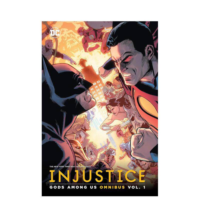 【现货】英文漫画 不义联盟：我们中间的众神 全集1 Injustice: Gods Among Us Omnibus Vol. 1 正版原版进口图书 DC comic