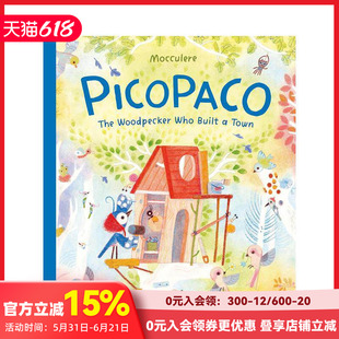 【预售】啄木鸟皮科帕科 Picopaco 原版英文儿童绘本