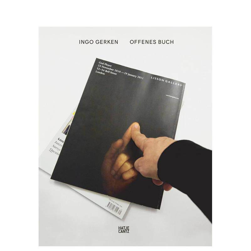 【现货】艺术家英戈·格肯：打开的书 Ingo Gerken: OFFENES BUCH 原版英文艺术画册画集