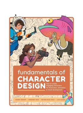 【现货】Fundamentals of Character Design角色设计基础英文原版美术设计