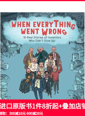 【预售】英文原版 当一切都错了的时候When Everything Went Wrong 6岁+英语儿童漫画绘本 精装 进口图书 善本童书
